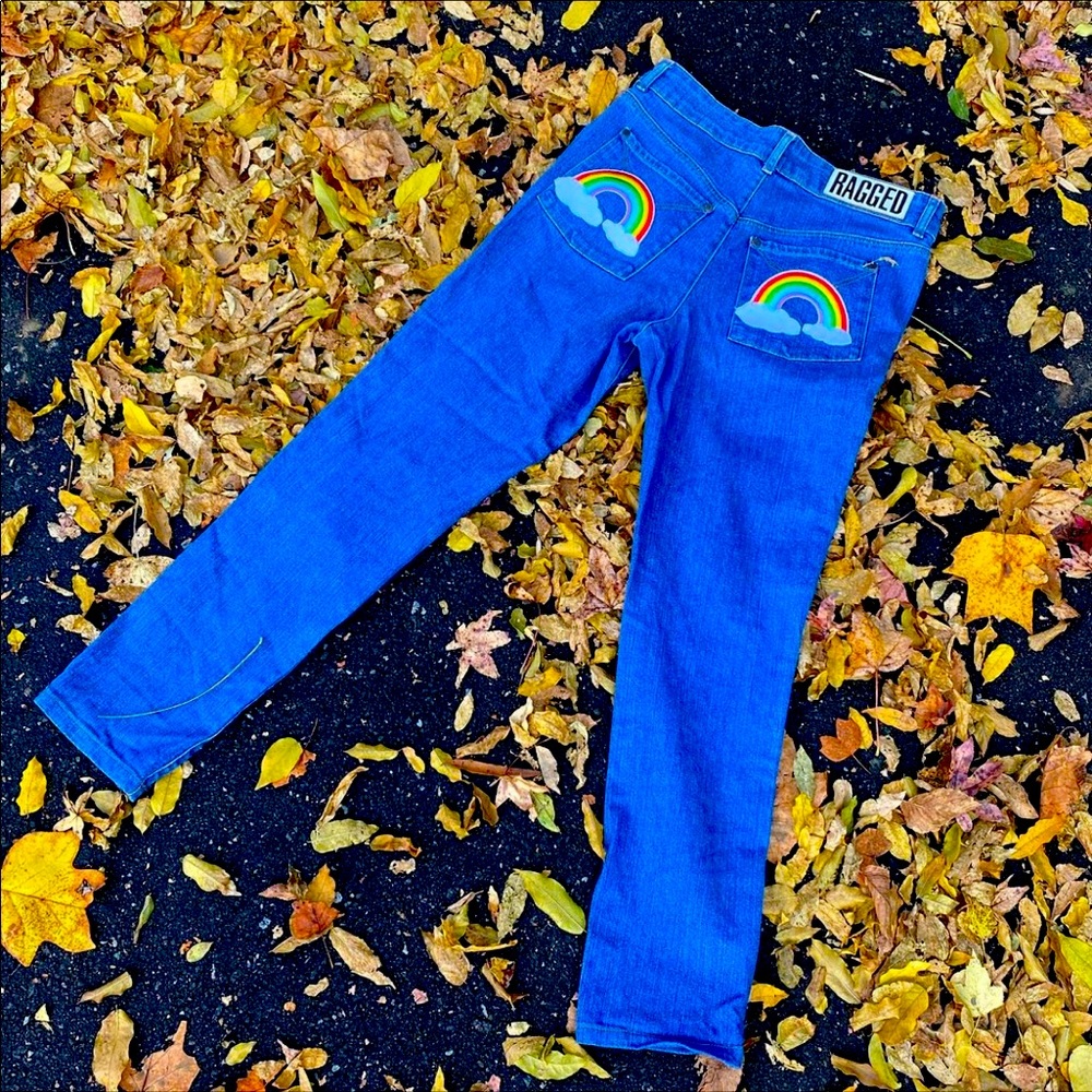 The Ragged Priest Rainbow Jeans, 30in waist